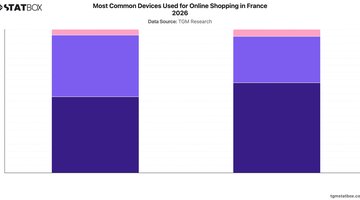 Most Common Devices Used for Online Shopping in France 2026 | Chart | TGM StatBox.jpeg